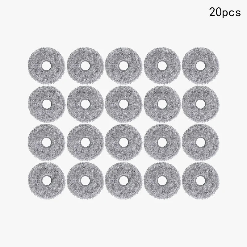 For Xiaomi X20 Max / D109GL Robot Vacuum Parts Main Brush Side Brush Hepa Filter Mop Cloth Dust Bag Replacement Accessories