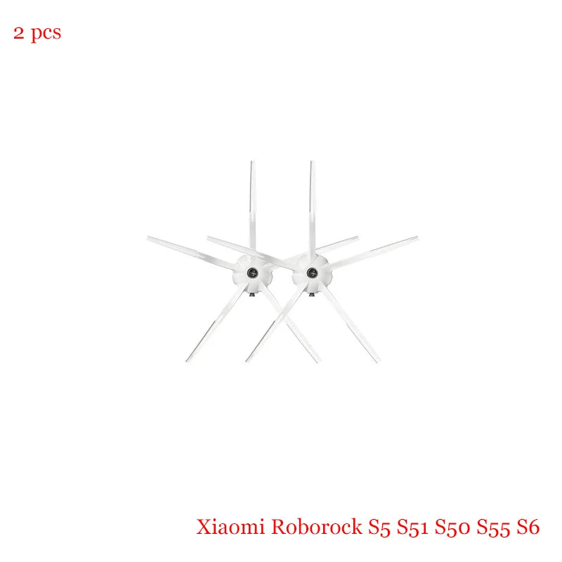 Water Tank Dust Box For XiaoMi Roborock S5 S50 S51 S55 S6 S60 S6 Pure Vacuum Cleaner Spare Parts Side / Main Brush Accessories