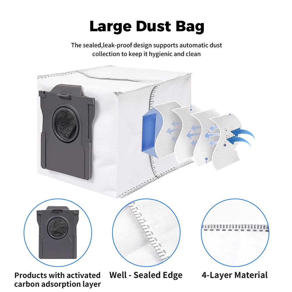 For Dreame X30/X40/X50 Ultra L10s/L30s/L40/L50 Ultra S10/S30