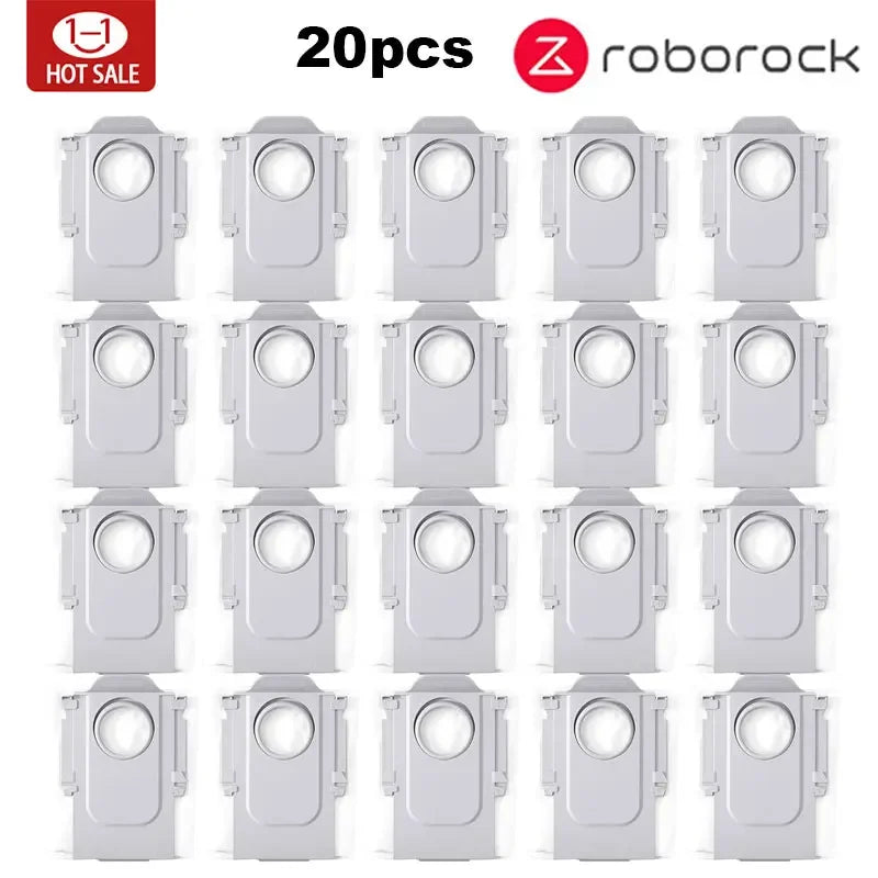 Roborock S8 Max V Ultra G20s Robot Vacuum Cleaner Accessories Mop Choth Vacuum Bags Side Brush Filter Replaceable Spare Parts