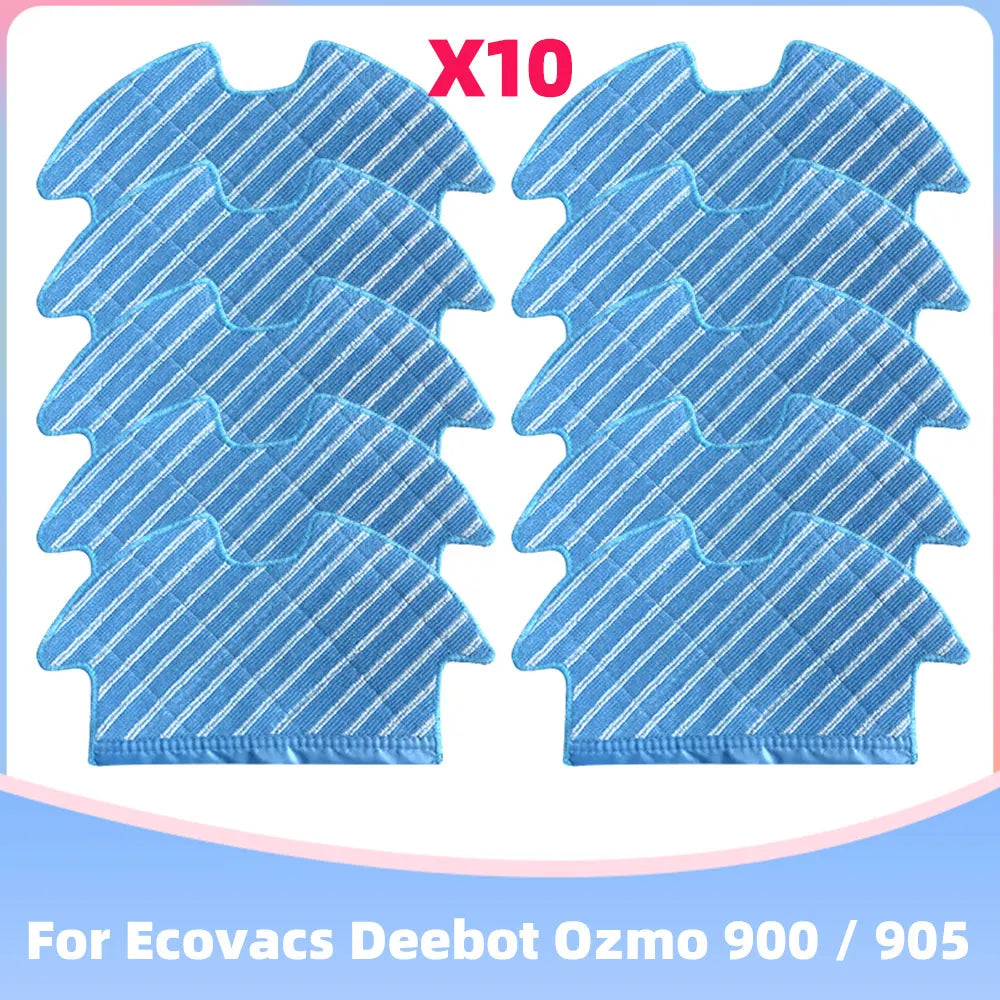 For Ecovacs Debot OZMO 900 / DN55 / 905 Robot Vacuum Cleaner Accessory Replacement Roller Main Side Brush Hepa Filter Mop Cloths