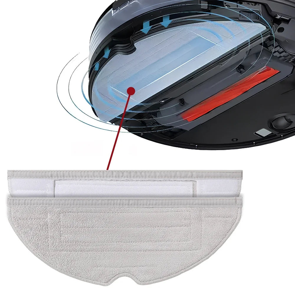 Mop Cloths For Roborock S7 Maxv Ultra S7 Max S7 Maxv Plus S7