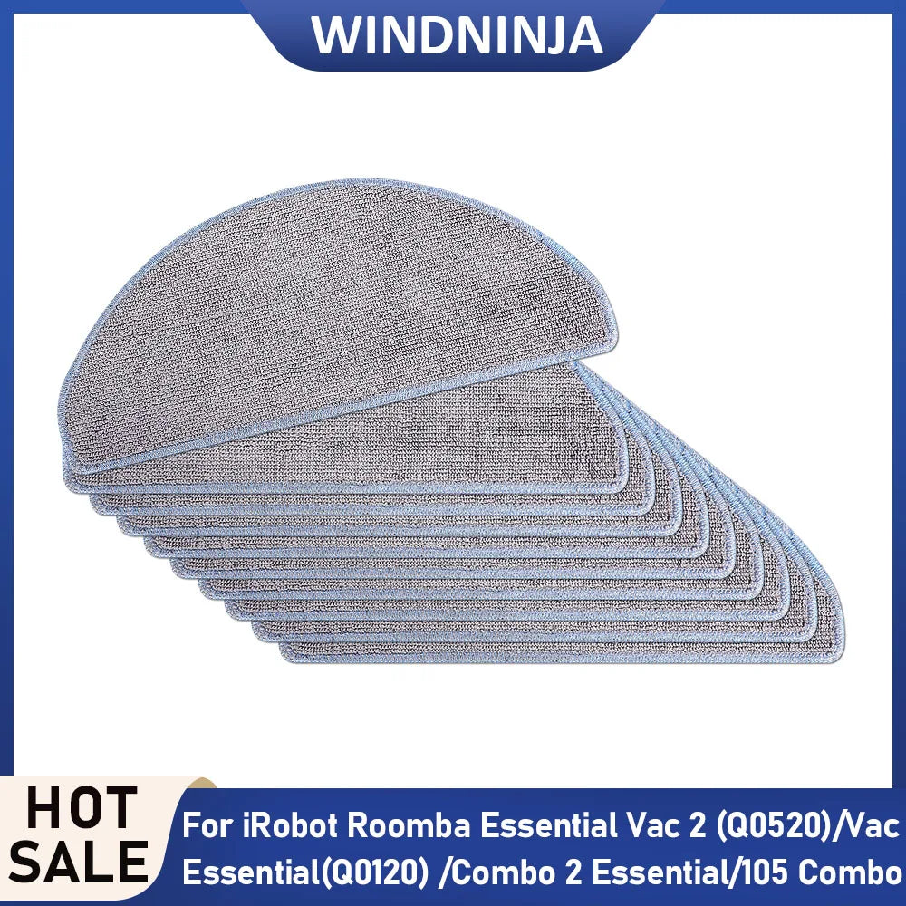 Mop Pads Parts For IRobot Roomba Essential Vac 2 Q0520/Vac E