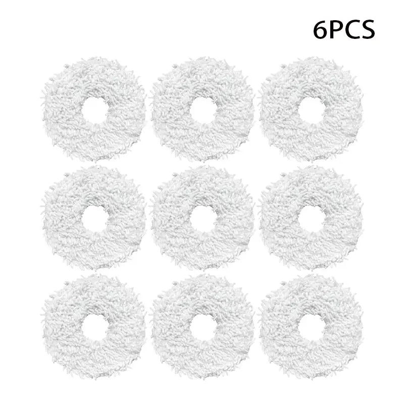Mop Rag Parts For Ecovacs Deebot T20 OMNI/ X1 OMNI T10 TURBO Vacuum Cleaner Washable Mop Rags Mop Cloth Replacement Accessories