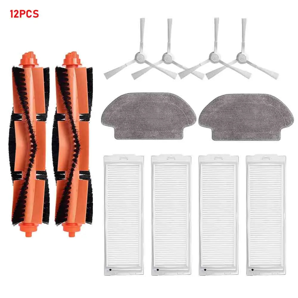 Replacement Parts For Xiaomi Robot Vacuum Mop P Pro 2S/XMSTJQR2S/3C B106CN S10 S12 T12 B106GL Main Side Brush Filter Mop Cloth
