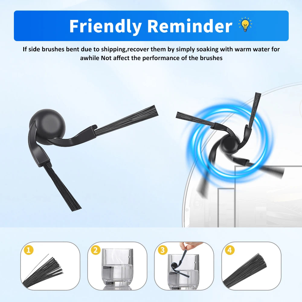For Xiaomi S40 OV81 Robot Vacuum Cleaner Parts Main Brush Mo