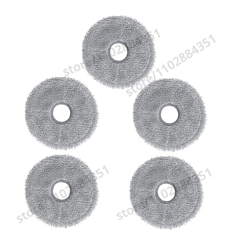 Mop Cloths For Roborock Qrevo Master/Qrevo Slim / V20 / P10S Pro Robot Vacuum Cleaner Parts Rag Mop Pads Accessories