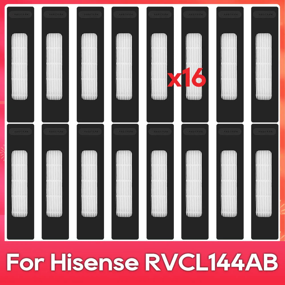 Fit For Hisense RVCL144AB Part Accessories Main Side Brush Filter Mop Robot Vacuum Cleaner Kit