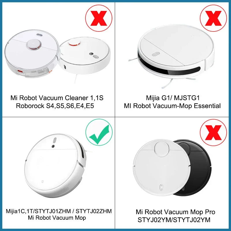 For Xiaomi Mi Robot Vacuum Mop 2 STYTJ03ZHM Filter Mop Cloth