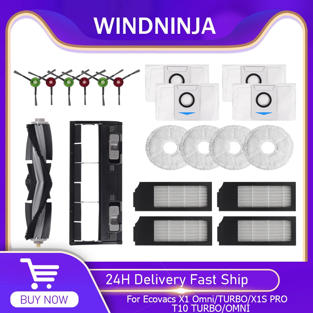 For Ecovacs Deebot T10 TURBO/OMNI/X1 TURBO/OMNI/X1S PRO Vacu