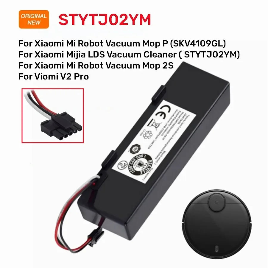 14.8V Battery for Xiaomi Mijia LDS STYTJ02YM Mi Robot Vacuum