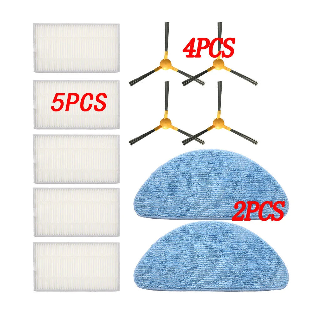 Roller Brush Side Brush HEPA Filter for Proscenic 800T Liectroux C30B Filter Robot Vacuum Cleaner Parts MopS Set