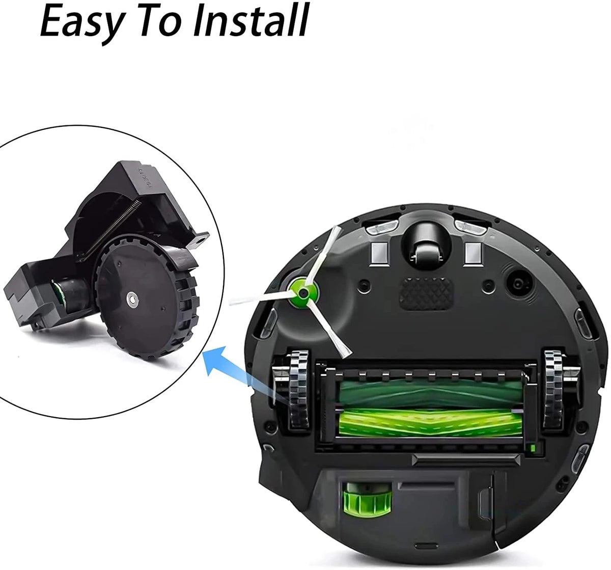 Wheel Right Left Parts for iRobot Roomba I7 I7+ I8 I8+ I6 I6