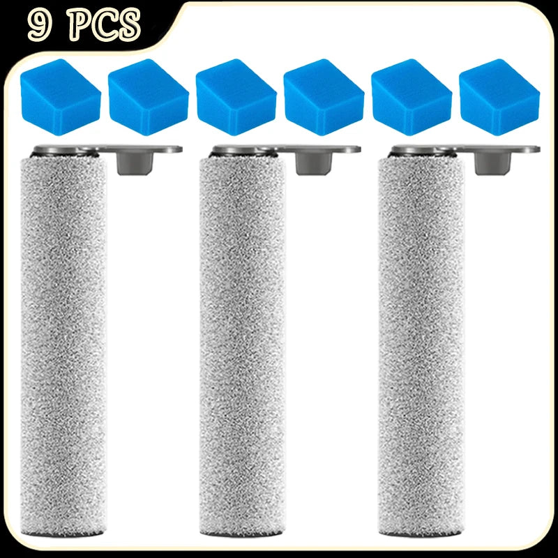 For JONR ED12 Pro Robot Vacuum Cleaner Accessories Main Roller Brush Filter Sponge Replacement Parts