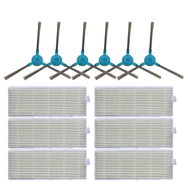 Compatible For Conga 1290 1390 1590 Robot Vacuum Cleaner Side Brush Hepa Filter Spare Parts Accessories Kit