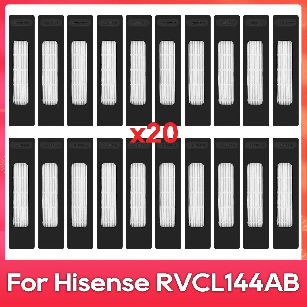 Fit For Hisense RVCL144AB Part Accessories Main Side Brush Filter Mop Robot Vacuum Cleaner Kit