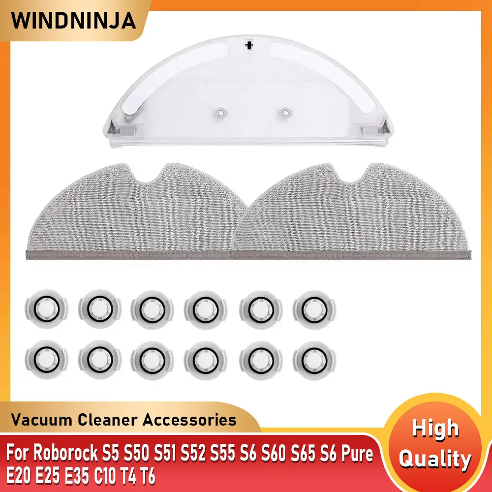 Water Tank Filter Mop Cloth For Roborock S5 S6 S6 Pure S60 S