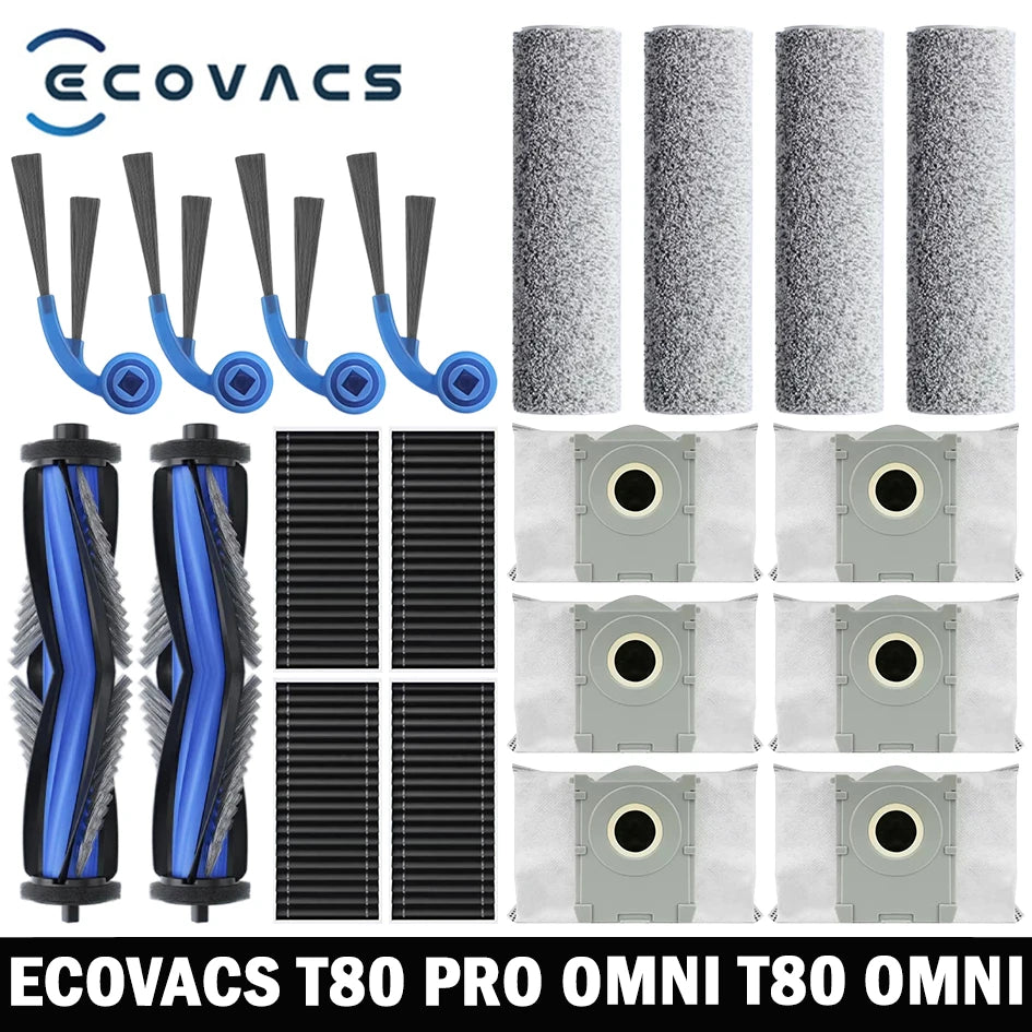 ECOVACS T80 PRO OMNI / T80 OMNI Robot Vacuum Spare Parts Mai