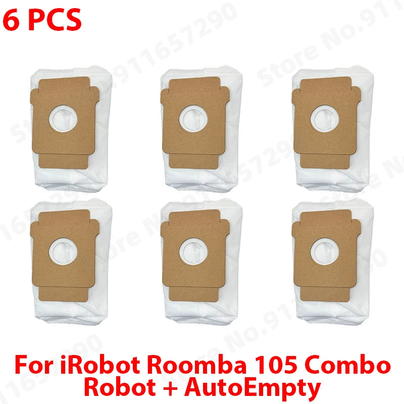 Main Side Brush Roller Mop Filters Dust Bag Spare Parts For IRobot Roomba 105 Combo Robot + AutoEmpty Dock Accessories