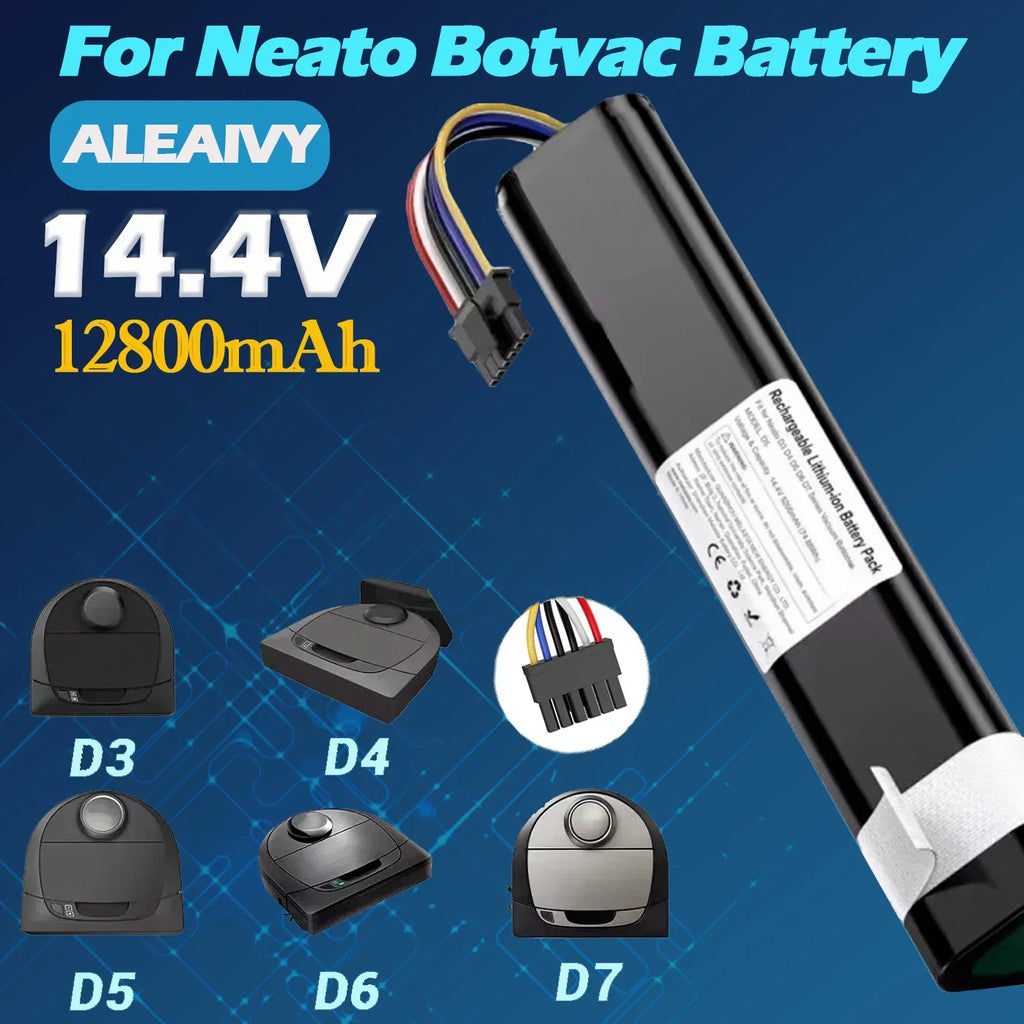 Replacement Battery 14.4v for Neato Botvac Connected D3 D3+D