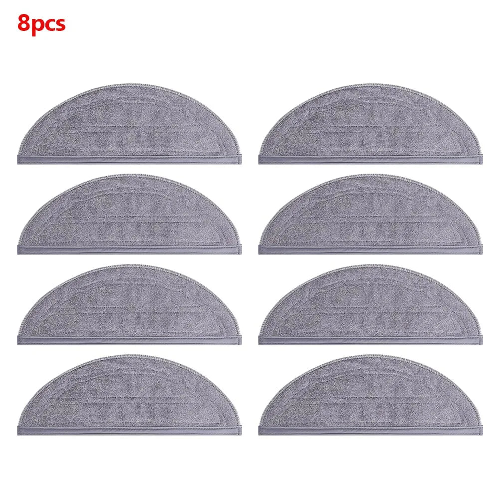 Washable Mop Pads For Roborock Q10V/Q10V+/S8 Pro /S8 Pro+/Q10 S5/Q10 S5+/Q10 VF/Q10 VF+ Robot Vacuum Mop Cloth Replacement Parts