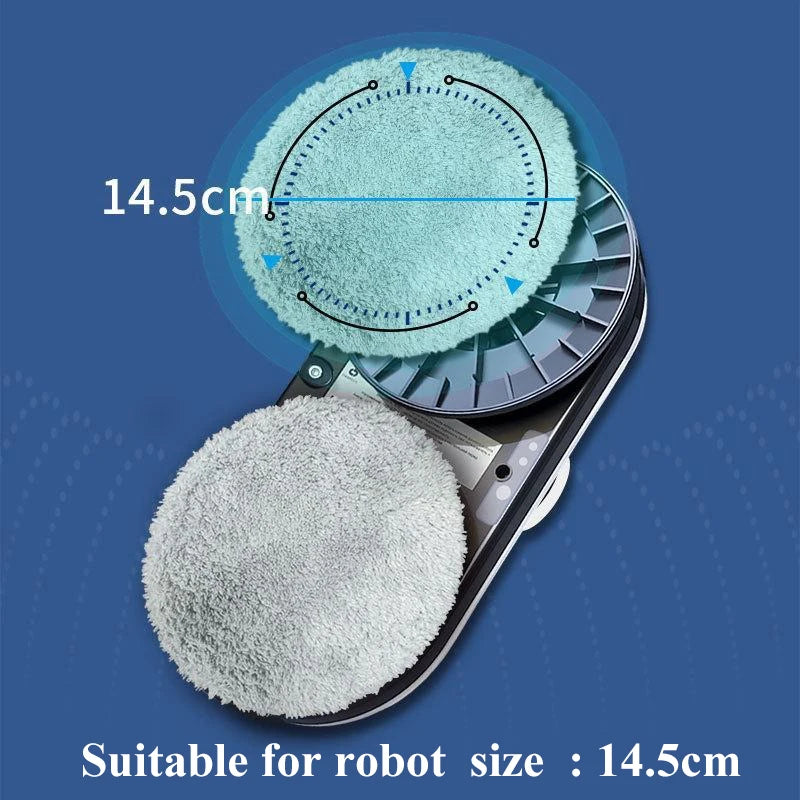 Microfiber Cleaning Rag For Window Cleaner Robot Reusable 14