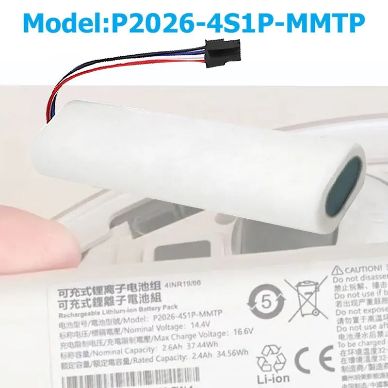 P2026-4S1P-MMBK for Xiaomi Mijia 2C Vacuum Mop Robot XMSTJQR