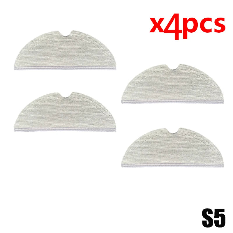 Mop Cloth for Roborock Q7 Max Q8 Max Q5 Pro S5 Max E4 E5 S5 S6 S6 Pure S6 MaxV Robot Vacuums