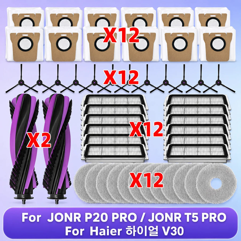 Fit For ( JONR P20 PRO / JONR T5 PRO / Haier V30) Vacuum Par