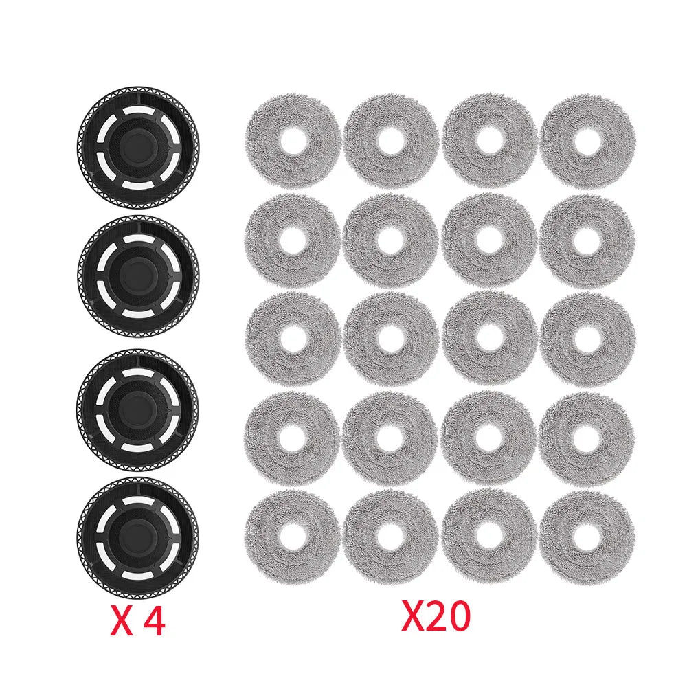 Mop Holder Mop Rag For Xiaomi Robot Vacuum Mop 5C OV42CN Mop Holder Bracket Mop Pads Robot Vacuum Cleaner Parts Accessories