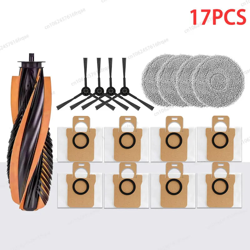 For JONR P20 PRO / T5 Pro Robot Vacuum Cleaner Accessories Main Side Brush Hepa Filter Mop Cloth Dust Bag Replacement Spare Part