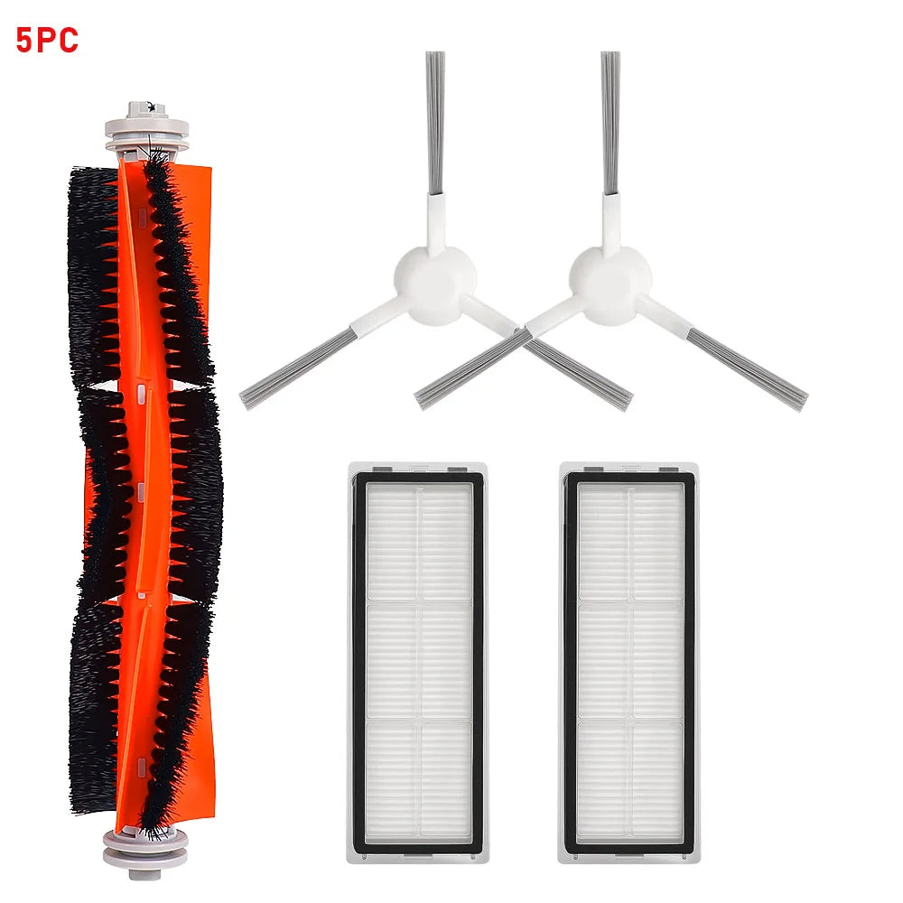 Roller Side Brush Hepa Filter Mop Cloths For Xiaomi S10 Plus B105 S20 Plus B108GL Robot Vacuum Cleaner Accessories Parts Kit