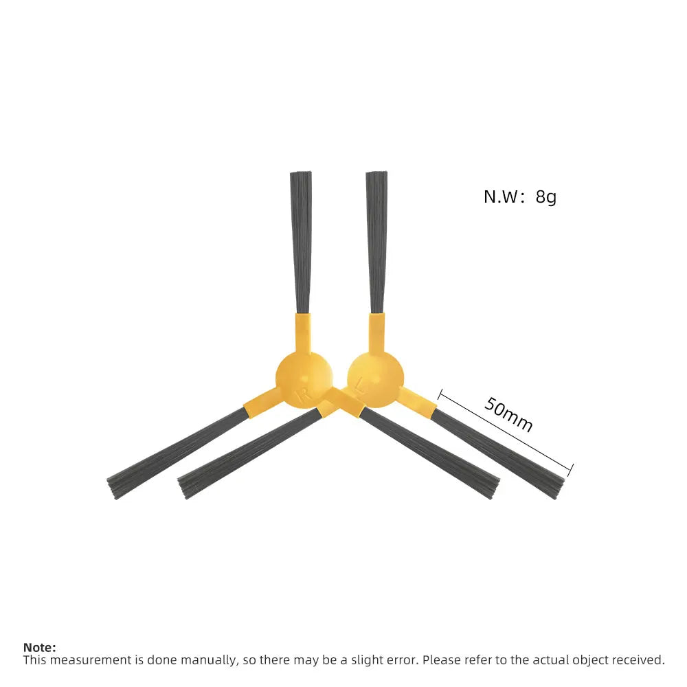 Compatible For ABIR X8 Robot Vacuum Cleaner Side Brush Hepa 