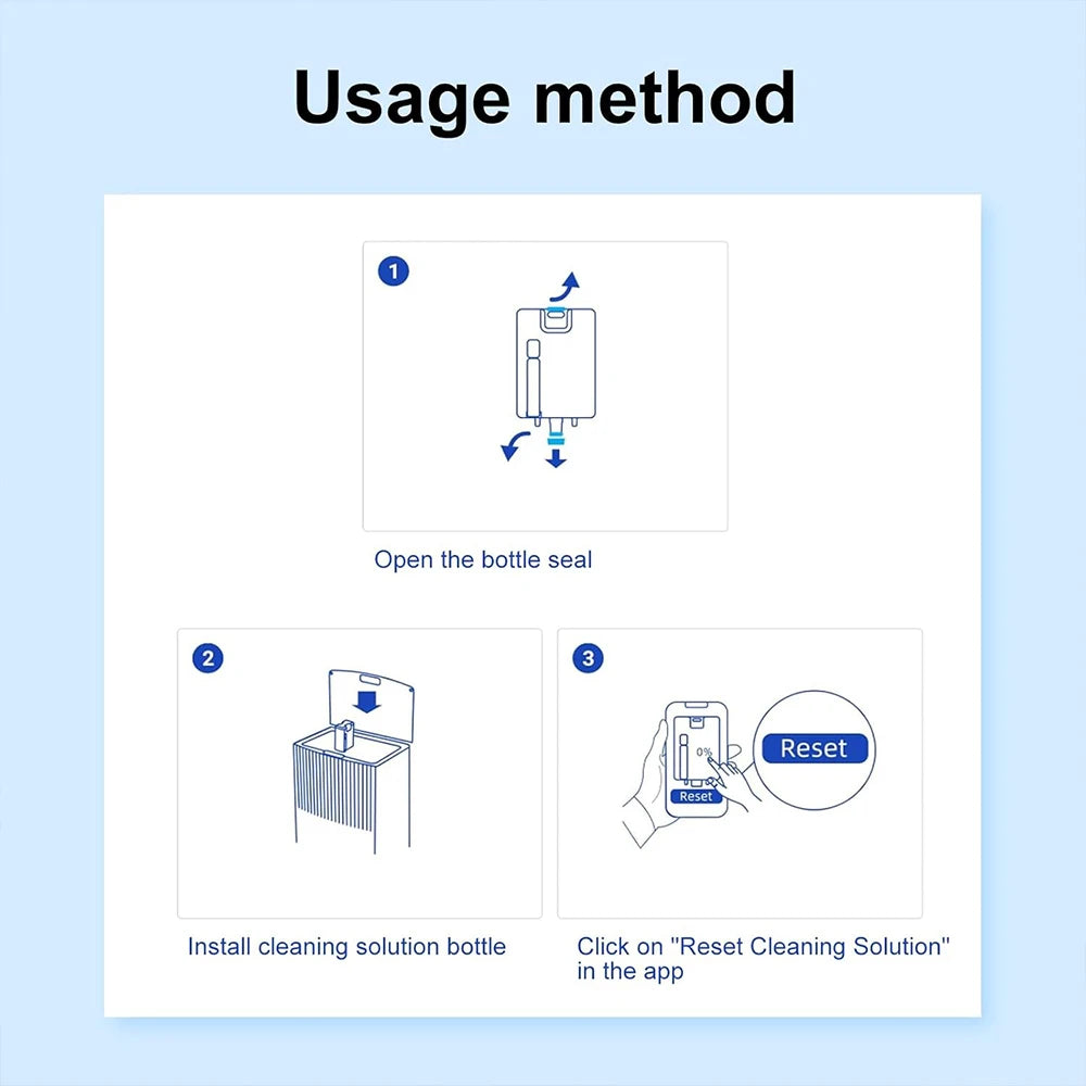 Dreame Cleaning Liquid L20 Ultra/L10 Prime/X10/X20 Pro Plus 
