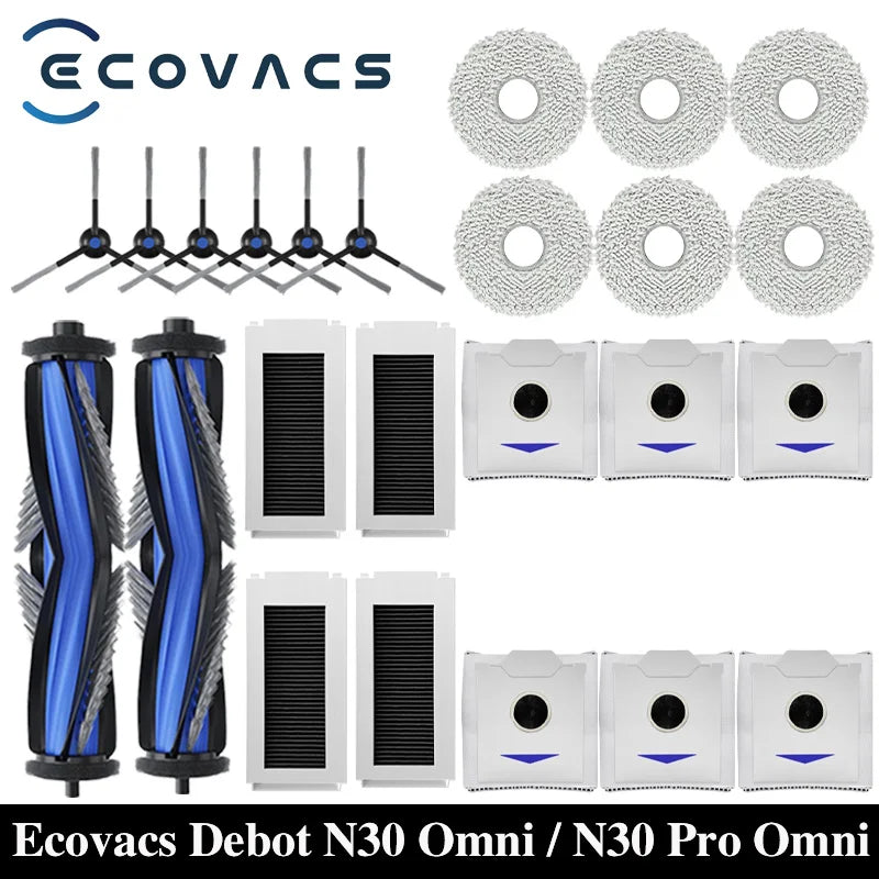 Ecovacs Debot N30 Omni / N30 Pro Omni Robot Vacuum Replaceme