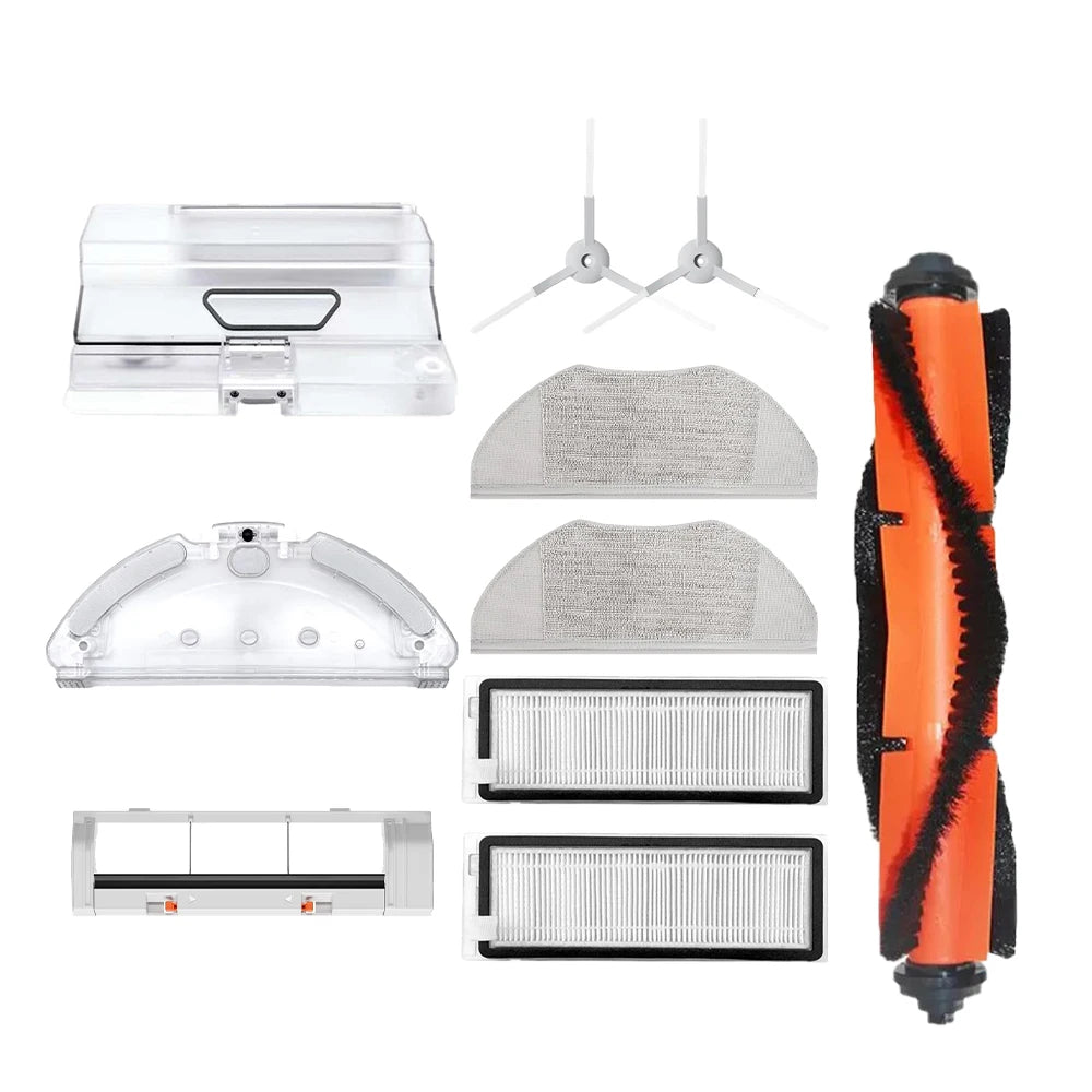 For Xiaomi Mijia G1 MJSTG1 Robot Vacuum Essential Main Rolling Brush Side Brush Hepa Filter Mop Cloth Water Tank Dust Box Parts