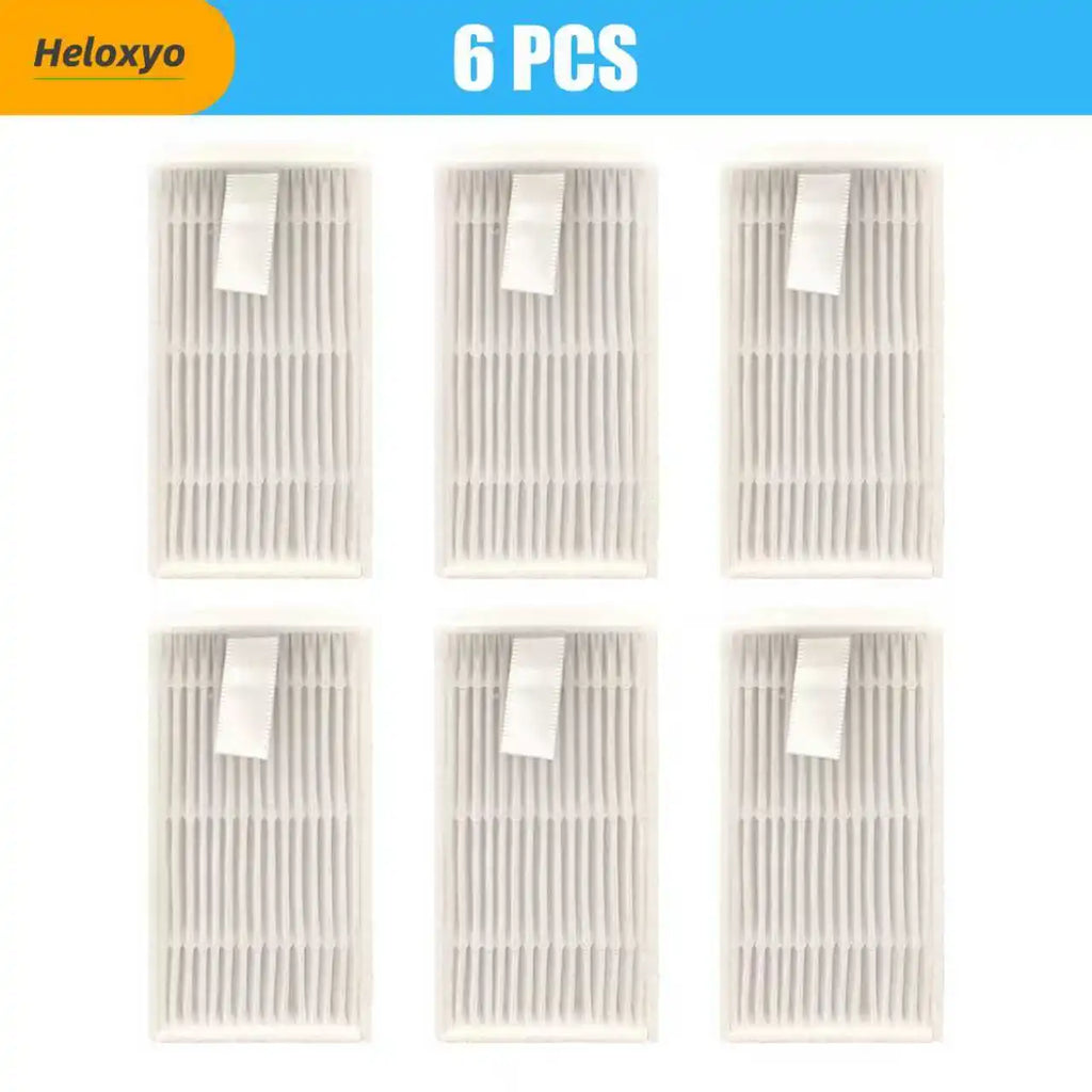 For ILife HEPA Filter V5 V5s V3 V3S V5S V50 Pro V55 X5 Robot Vacuum Cleaner Accessories Spare Parts Replacement Consumables