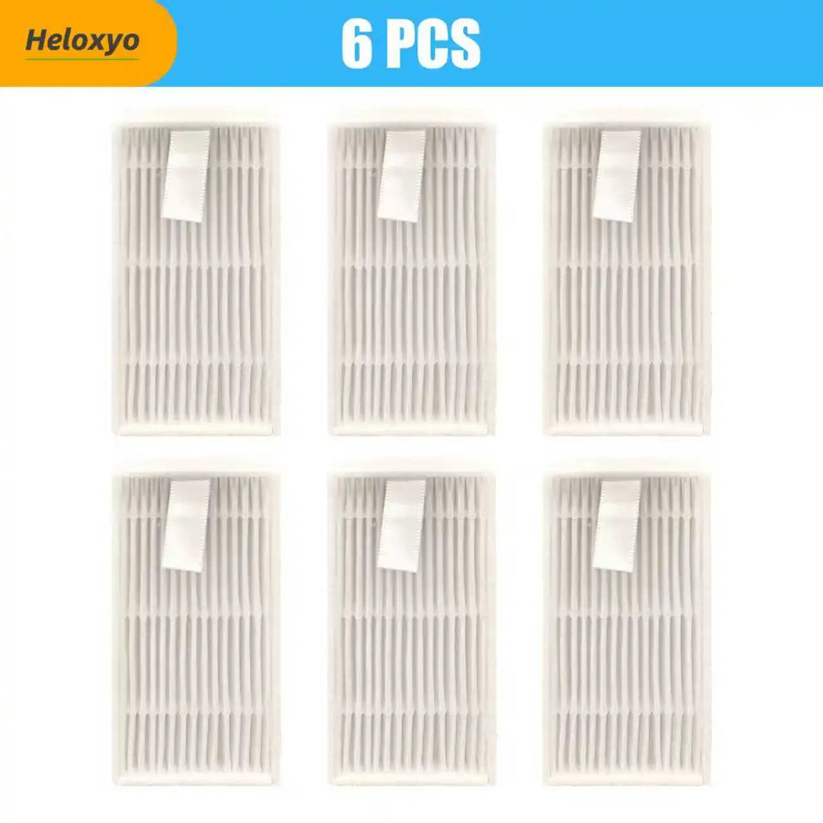 For ILife HEPA Filter V5 V5s V3 V3S V5S V50 Pro V55 X5 Robot Vacuum Cleaner Accessories Spare Parts Replacement Consumables