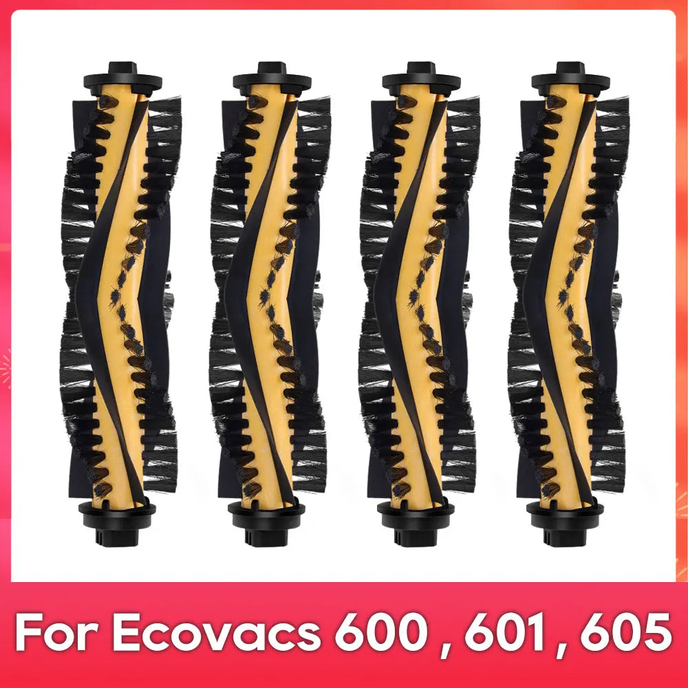 Fit For ( Ecovacs DEEBOT 600 DO3G 601 605 ) Robot Vacuums Roller Side Brush Cover Filter Replacement Spare Part Accessory