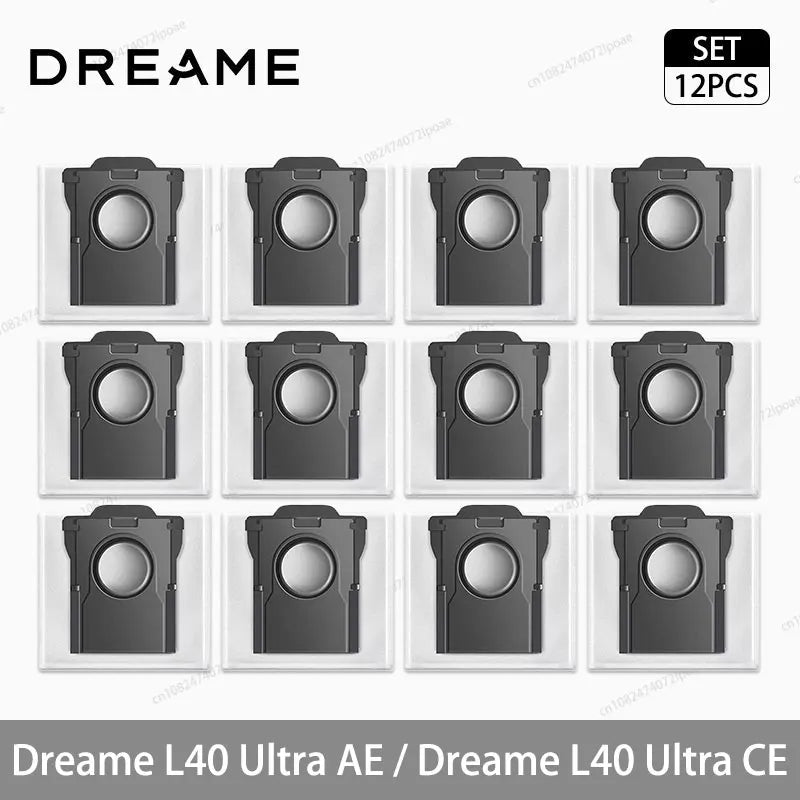 Dreame L40 Ultra AE / L40 Ultra CE Robot Vacuum Cleaner Accessories Main Side Brush Mop Cloth Hepa Filter Dust Bag Spare Parts