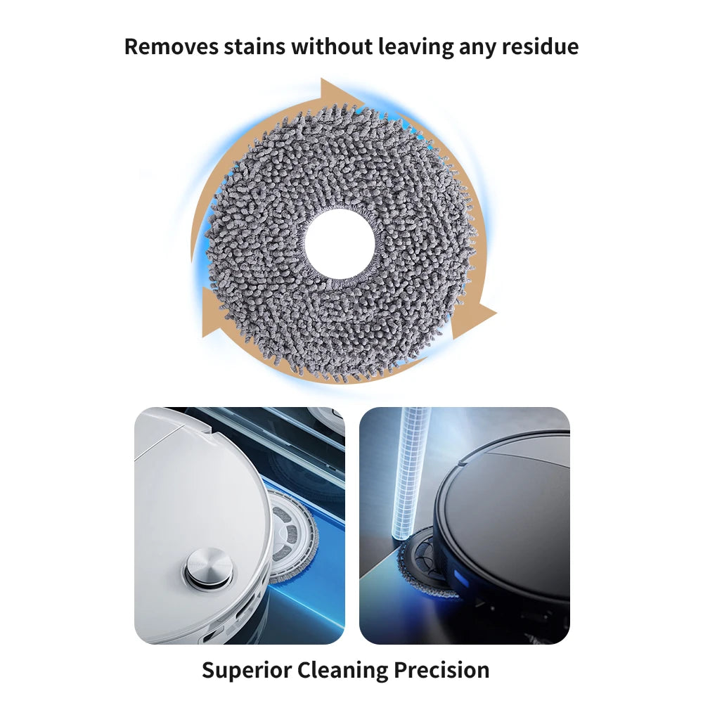 Mop Pads for Roborock G20s Ultra/P20 PRO/P10 PRO/Saros 10R/Q