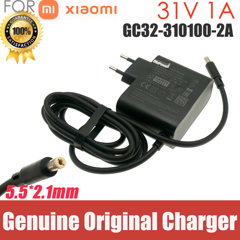 Original 31V 1A GC32-310100-2A For Xiaomi vacuum cleaner AC 