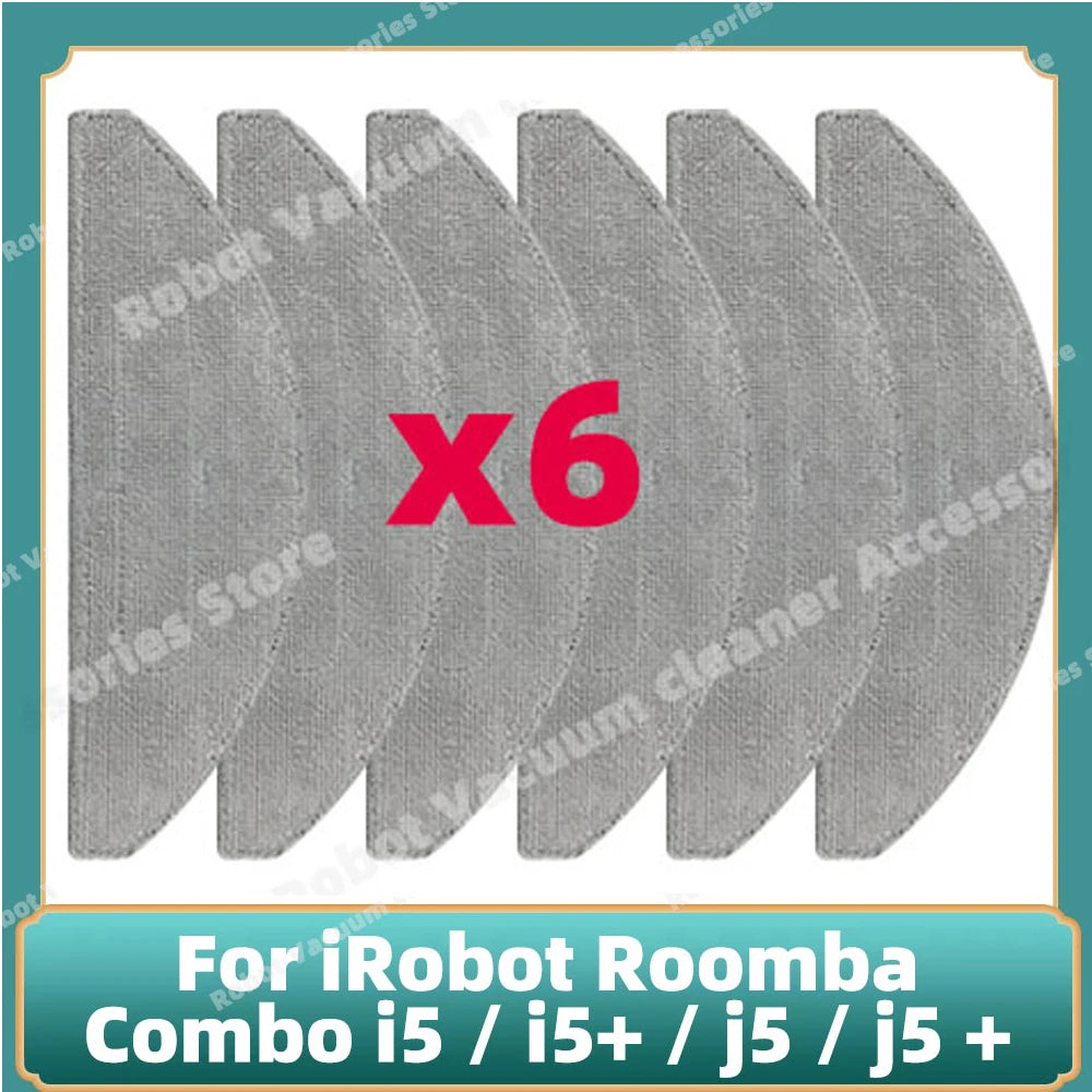 Compatible for IRobot Roomba Combo I5 / i5+ / J5 / j5+ Robot Vacuum Cleaner Main Side Brush HEPA Filter Accessories Parts