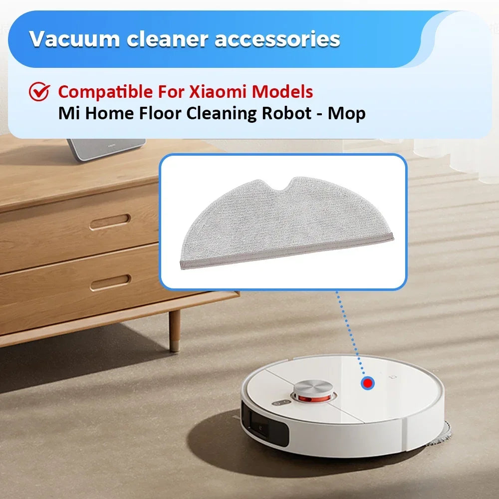 Water Tank Filter Mop Cloth For Roborock S5 S6 S6 Pure S60 S