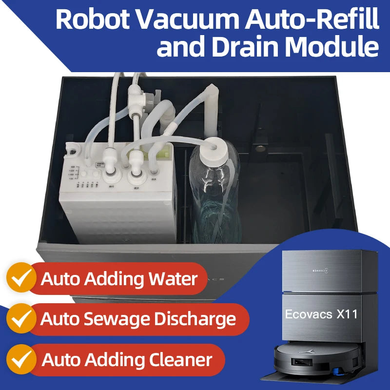 Ecovacs X11 X12 T90 X9 T50 X8 X1 Robot Vacuum Water Change K