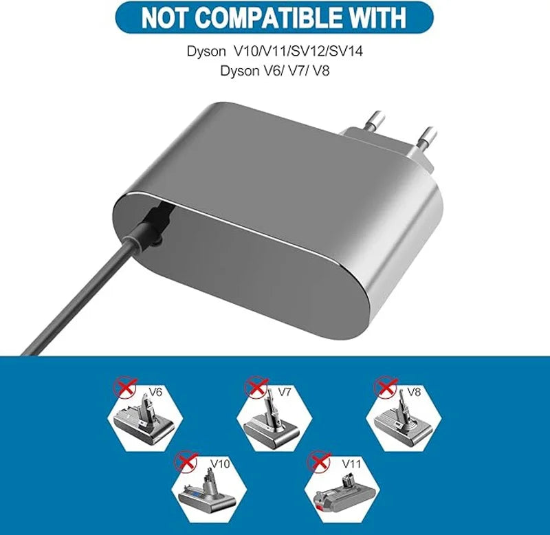 16.75V/24.35V 0.348A Charger For Dyson DC30 DC31 DC34 DC35 D