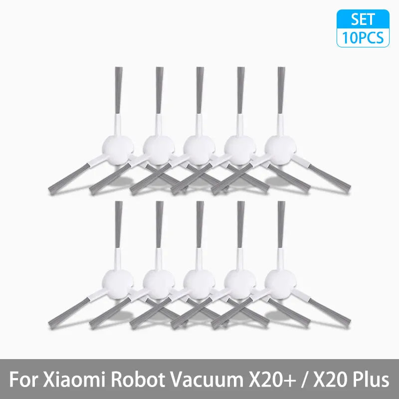 For Xiaomi Robot Vacuum X20+ / X20 Plus Parts Accessories Main Brush Side Brush Hepa Filter Mop Cloth Dust Bag Replacement Spare