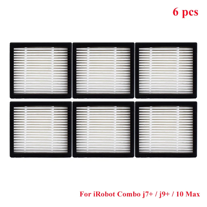 For IRobot Roomba Combo J7+ J9+ 10 Max Robot Vacuum Cleaner Part Main Side Brush HEPA Filter Mop Cloth Accessories Replacement