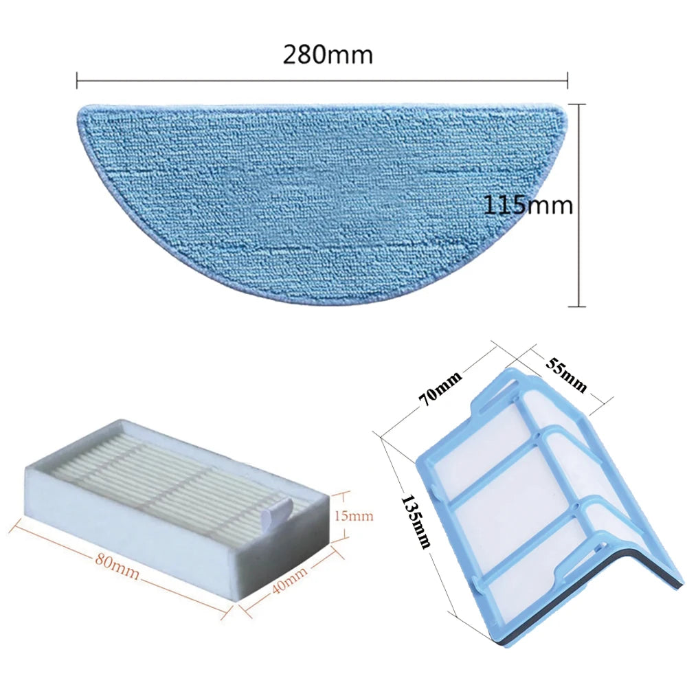 For ILife V5 V5S V3 V3S V5Pro V50 V55 X5 Robot Vacuum Cleane
