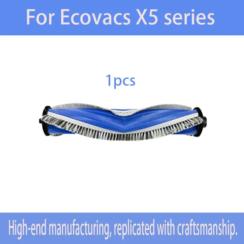 For Ecovacs DEEBOT X5 OMNI/X5 PRO OMNI Robot Vacuum Consumables Include Main Side Brushes Dust Bags Mop Pads Roller Brushes